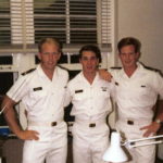 Frederick W. “Fritz” Smith '87 (R) with a couple of classmates